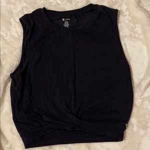 Buffbunny black crop top